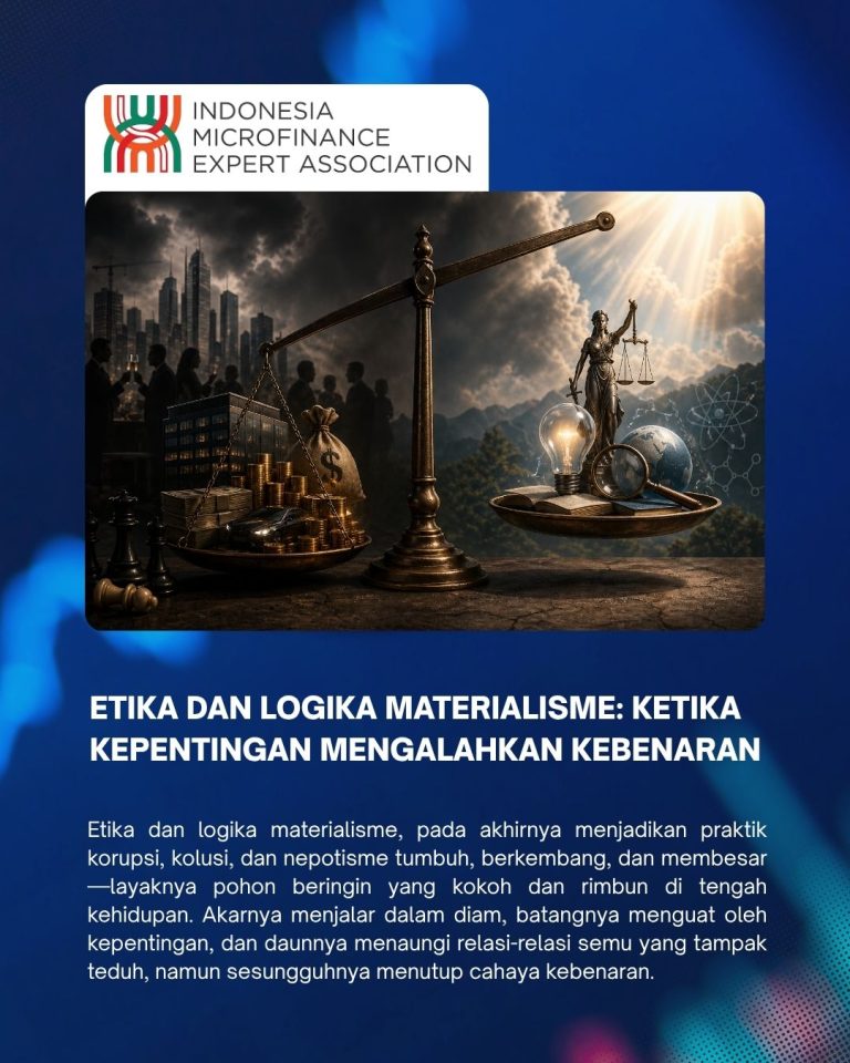 ETIKA DAN LOGIKA MATERIALISME: KETIKA KEPENTINGAN MENGALAHKAN KEBENARAN