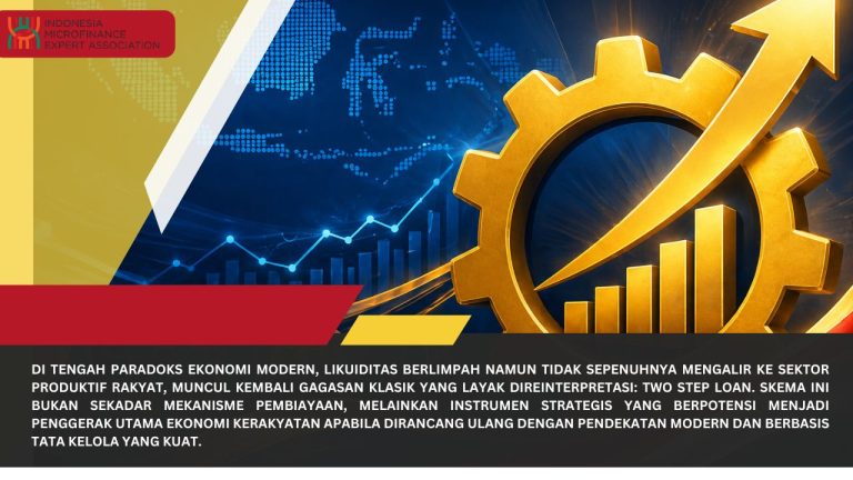 Two Step Loan sebagai Motor Baru Ekonomi Kerakyatan