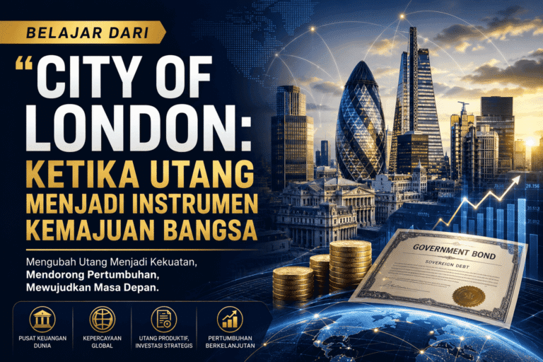 Belajar dari City of London: Ketika Utang Menjadi Instrumen Kemajuan Bangsa